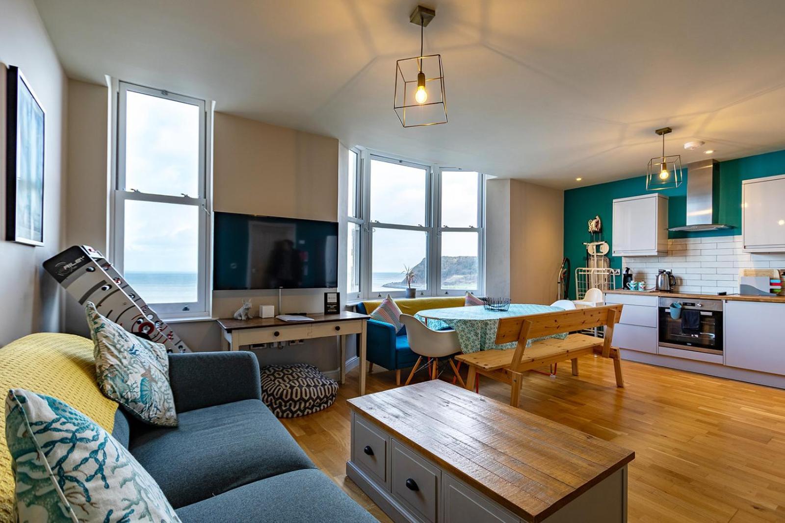 Seaview North Bay Holiday Home Apartment Scarborough Exterior foto